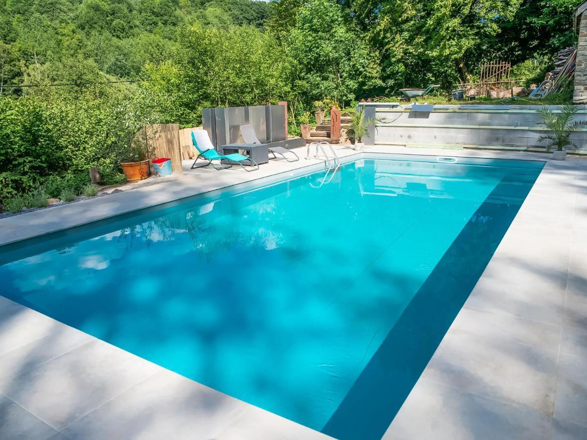 Nice Holiday Home In Nature With Sauna, Hot Tub En Swimming Pool Verviers Exterior photo